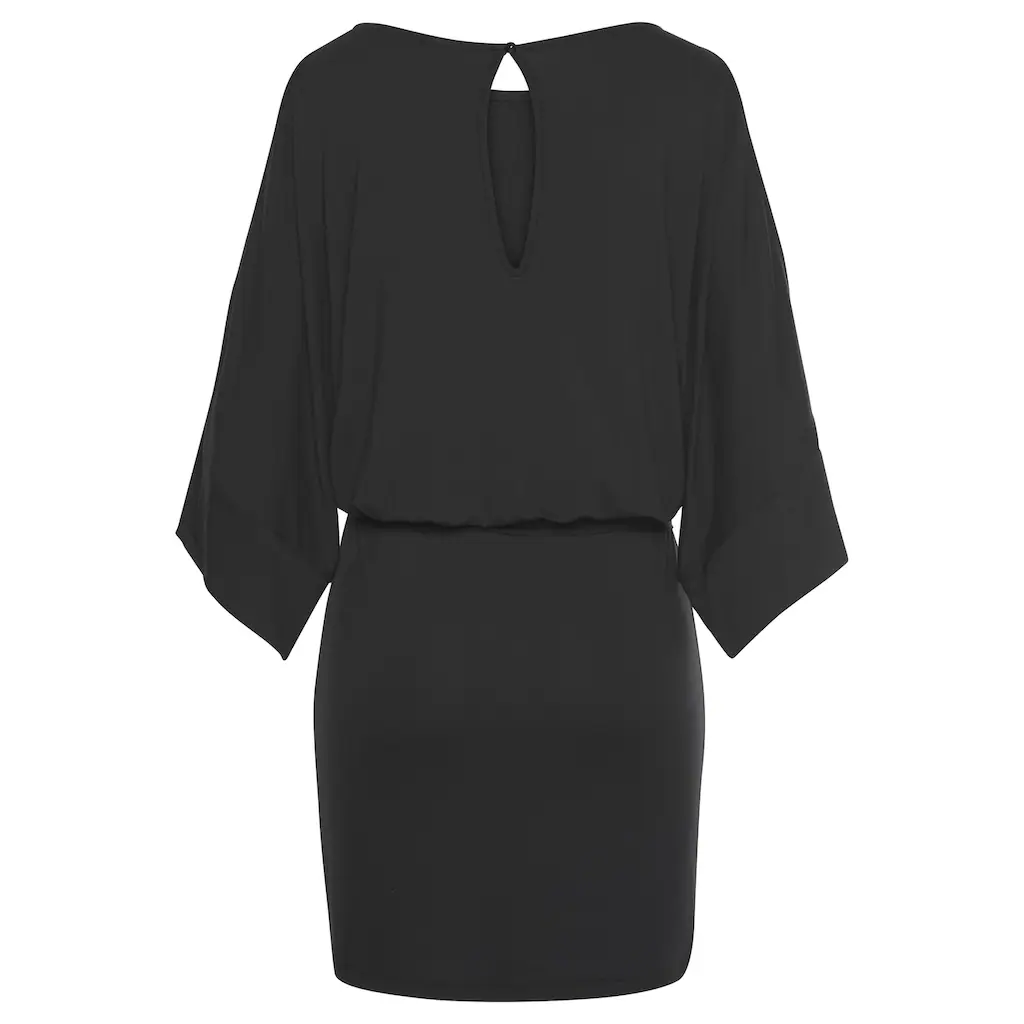 Buffalo Jerseykleid (mit Bindeband) mit Ärmelschlitzen sommerlich elegant Online Shopping