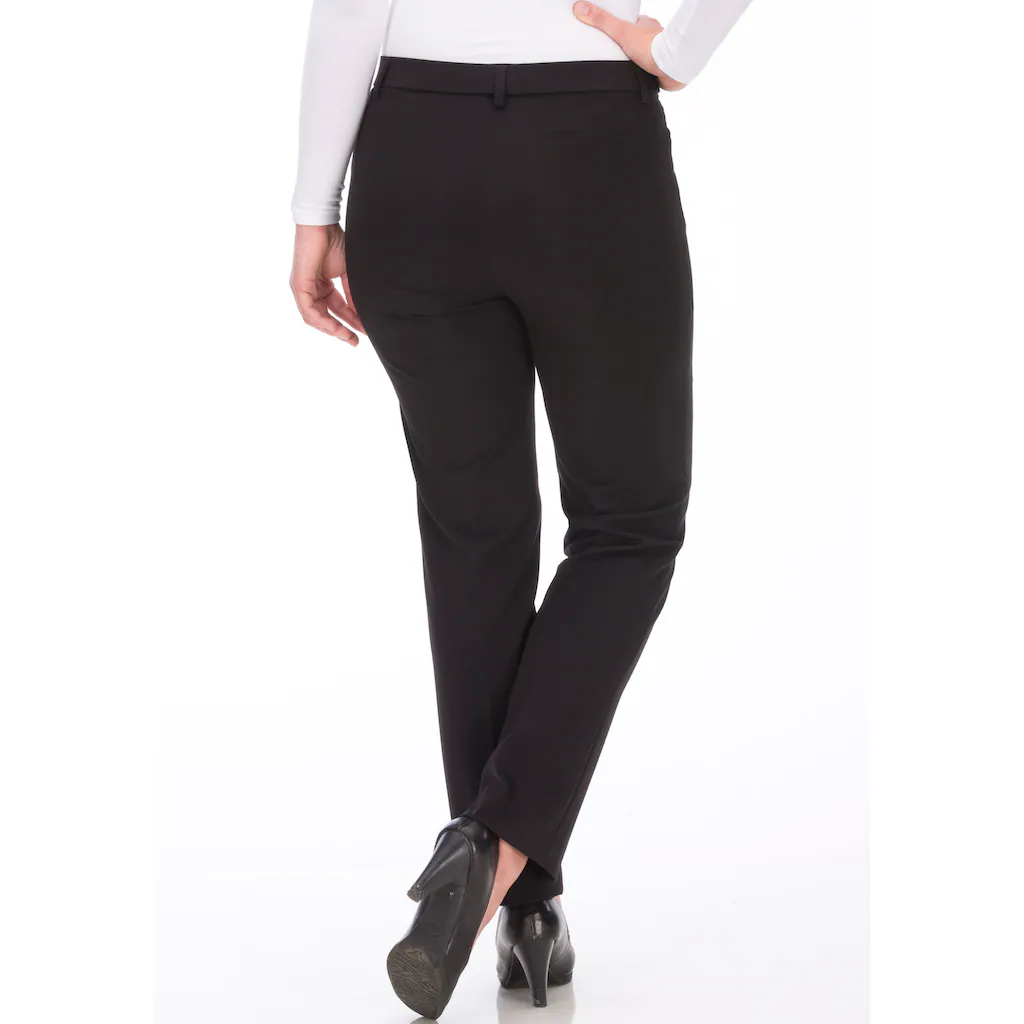 KjBRAND Stoffhose »Hose Bea in Bi-Stretch Kammgarnoptik mit Bügelfalte« ideal für kräftige Oberschenkel Cyber Monday