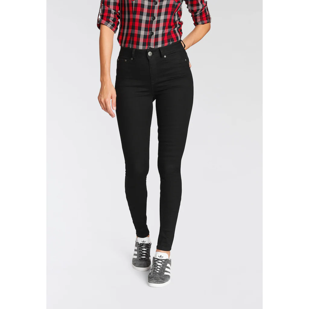 Arizona Skinny-fit-Jeans »Ultra Stretch« skinny-fit betonte Taille shaping-Effekt high Waist VIP-Rabatte