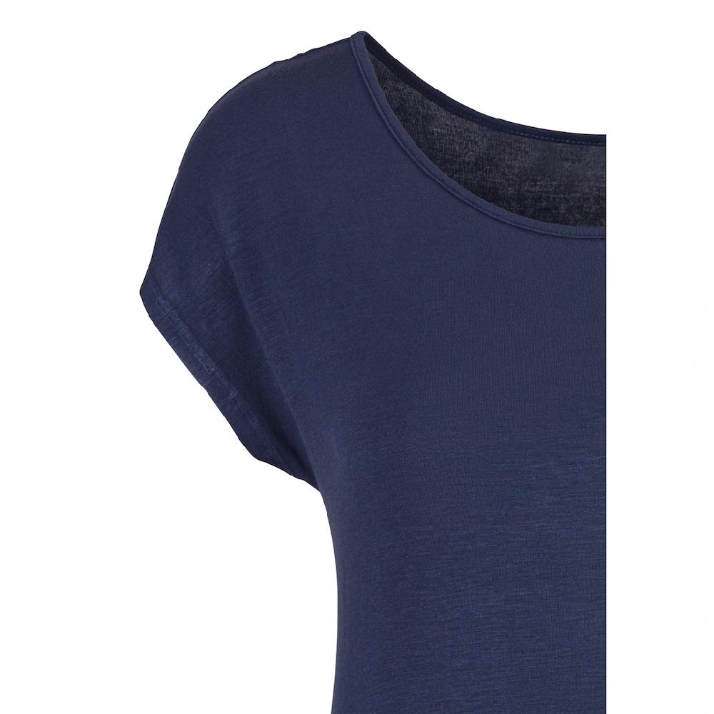 LASCANA Longshirt »mit breitem Bund« aus weichem Viskose-Stretch Vierteljährliche Förderung